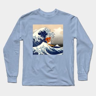 Great wave Surfer Long Sleeve T-Shirt